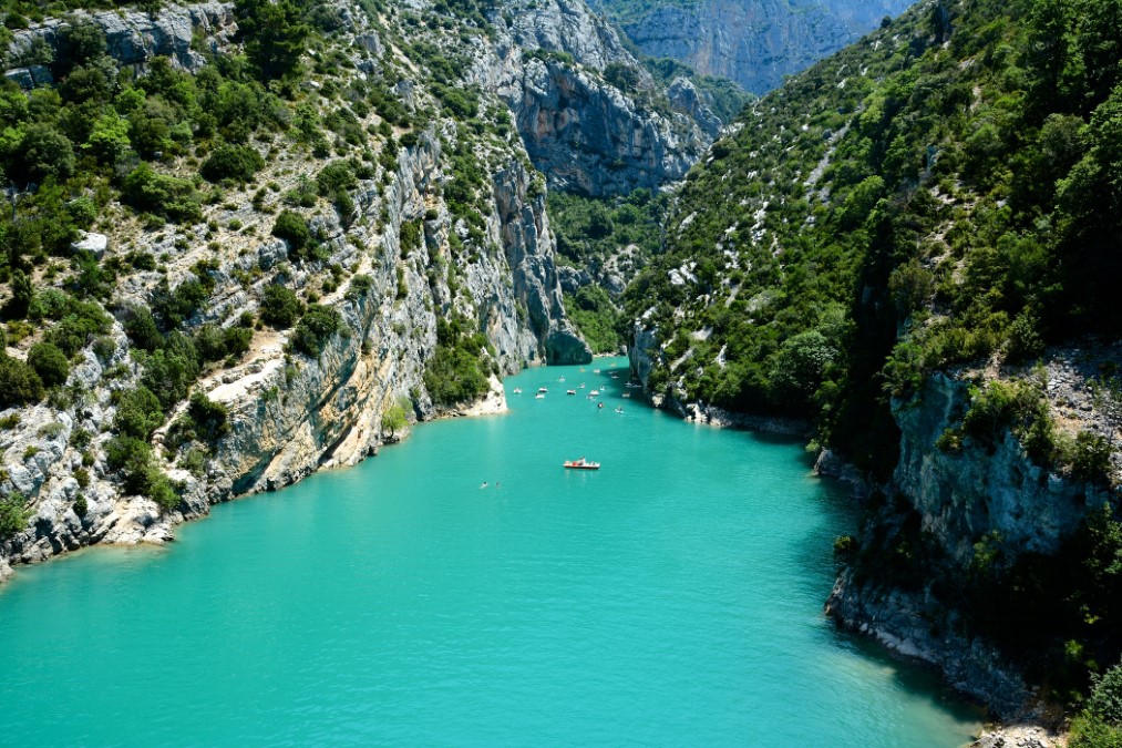 Carte les gorges du verdon